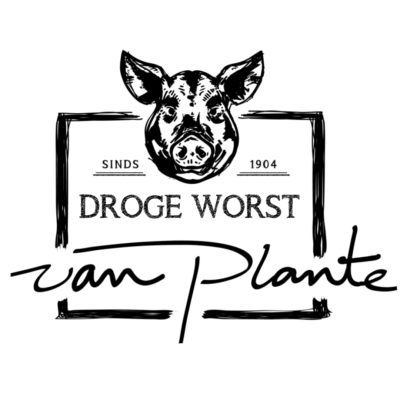 Droge worst varken knoflook, per stuk